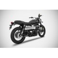 ZARD SIX DAYS Slip-on Exhaust for Triumph Street Scrambler ZARD SIX DAYS Slip-on Exhaust for Triumph Street Scrambler